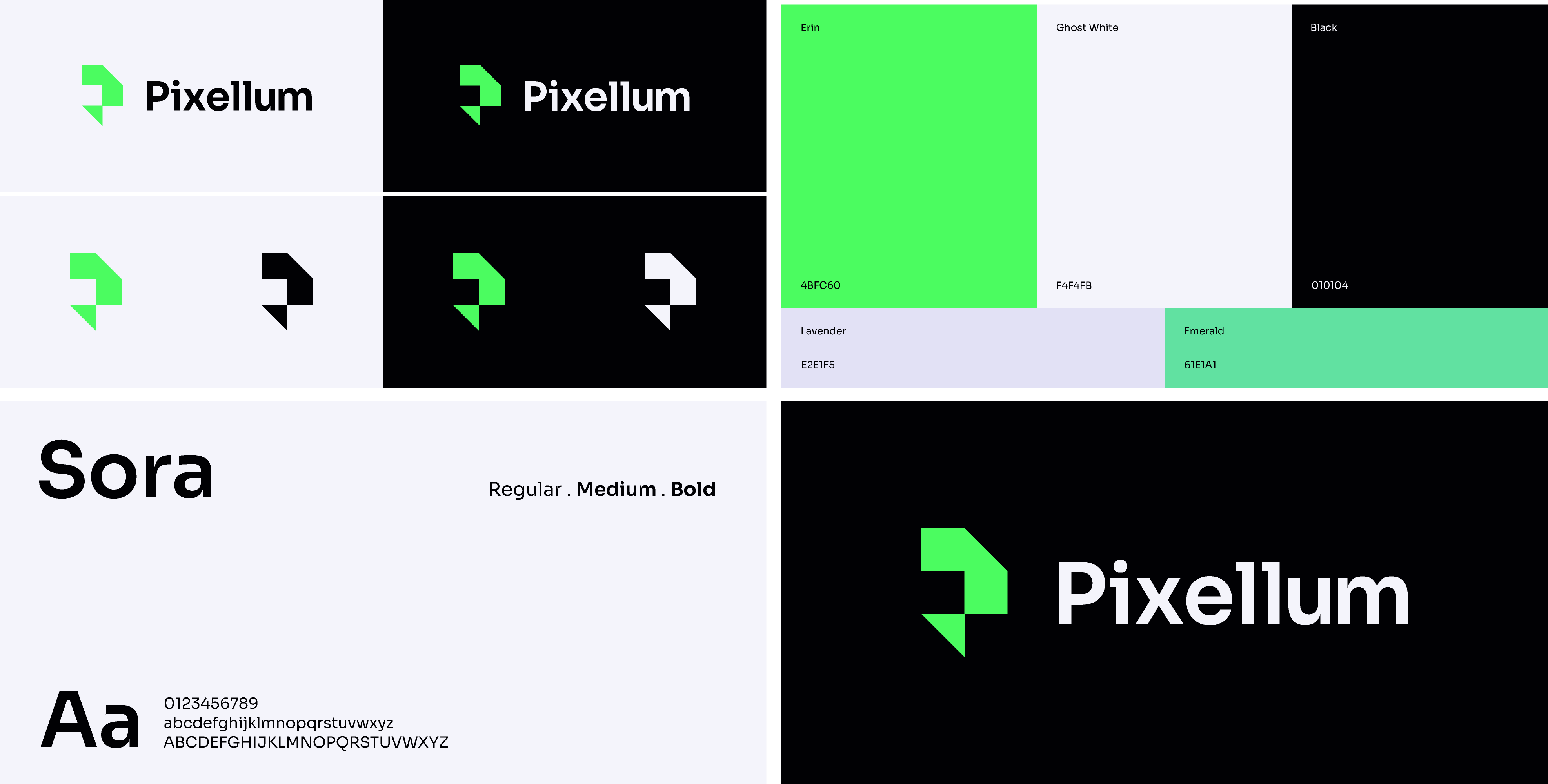 Pixellum branding